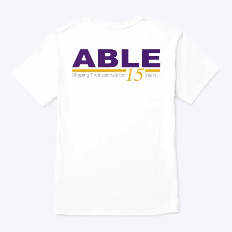 ABLE 15th Anniversary Apparel